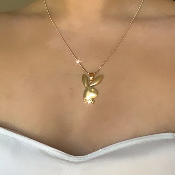 LAST ONE! playboy gold plated necklace✨ - Picture 3 of 7